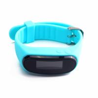 Pulsera de seguimiento de pasos de gel de silicio de acondicionamiento físico