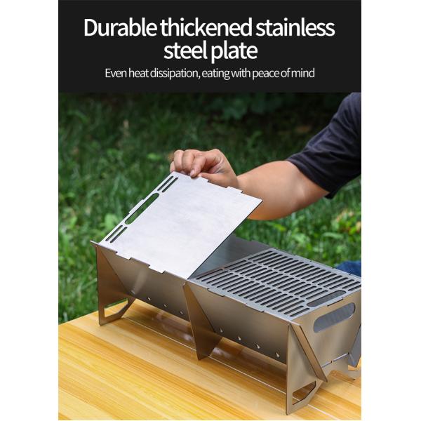 Outdoor Portable Barbecue Stove Camping BBQ Oven Suitable Grill