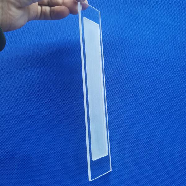 XRD- Fused Quartz Sample Sink Plate Customized Corrosion High Temperature Resisitant