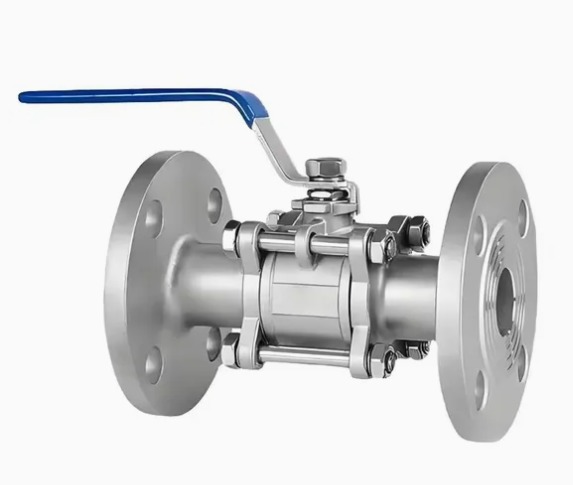 3 Piece Stainless Steel Ball Valve High Pressure CF8/CF8M Factory Price Manual Ball Valve
