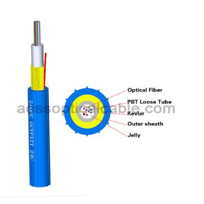 Air Blown DuctMicro Gel Free Cable GCYFXTY 8 12 24 Core Environmentally Friendly