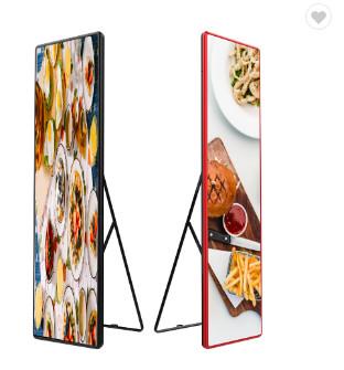 Full Color HD P2.5 Poster Led Display Indoor Portable Digital Mirror