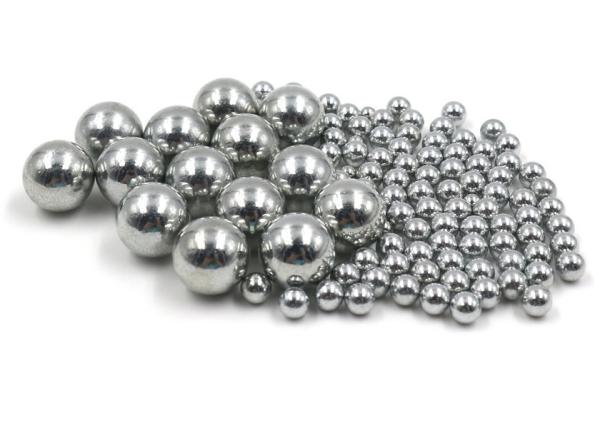Boules en acier au carbone massif de 50 mm finement polies pour les infrastructures