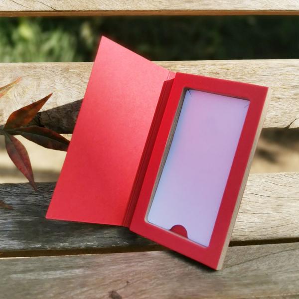 Envases ecológicos para alta gama de papel personalizado de color rojo con tapa de papel caja de joyas collares pulseras broches y horquillas caja de adornos de estilo retro