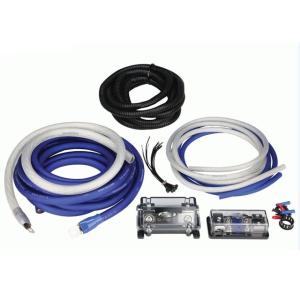 OFC Conductor 4ga Oversized 100% True Gauge AWG Car Audio Wiring Kit for Audio