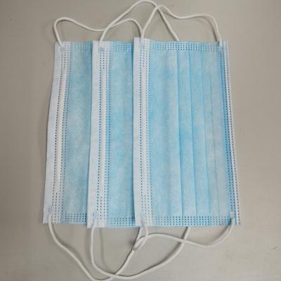Custom Color Disposable Medical Face Masks , 3 Ply Non Woven Face Mask