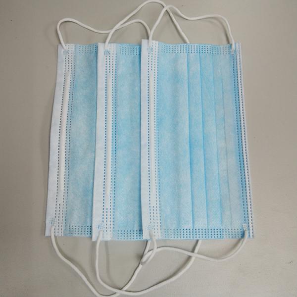 Custom Color Disposable Medical Face Masks , 3 Ply Non Woven Face Mask