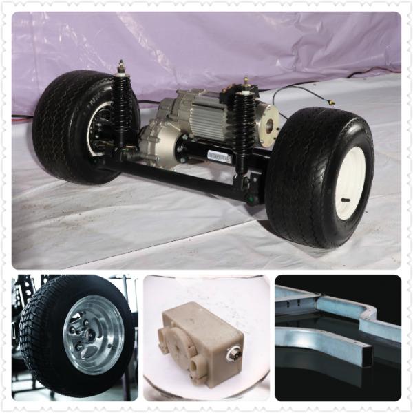 Leather 6 seater Classic Golf Cart and Suspension Heavy Duty Leaf Spring