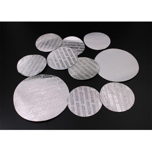 1.3mm Aluminum Foil Seals Heat Sealing Liners For Beverage Bottles
