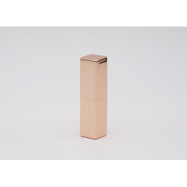 Большая часть контейнеров бальзама губы магнита квадратного золота алюминиевая