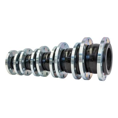 SS304 Flange EPDM Rubber Expansion Joint DN15-DN4000