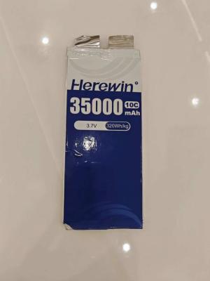 3.7V 35Ah 800 ciclos vácuo papel metalizado Lipo Bateria 405g NCM 35000mAh