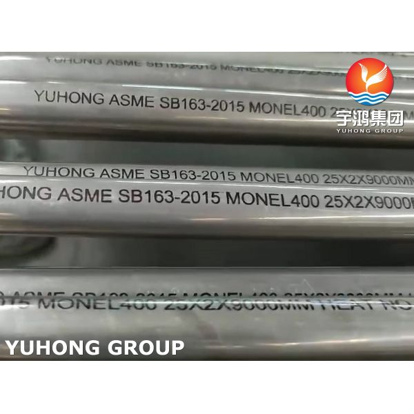 ASME SB163 MONEL 400 (UNS N04400) Nickel Alloy Seamless Tube for Heat Exchanger and Condenser