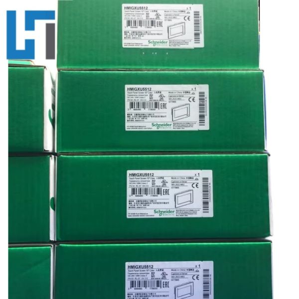 HMIGXU5512 Schneider Nuevo Original HMI Pantalla Táctil Módulo Controlador de Programación PLC