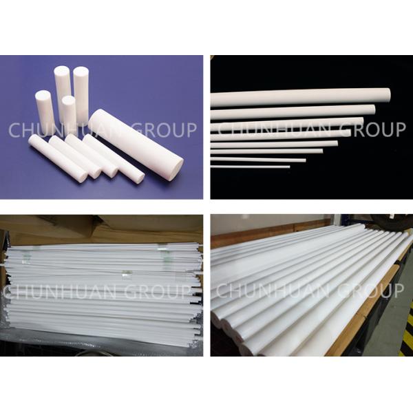 White Anti Corrosive Dia 160mm 1m Virgin PTFE Rod