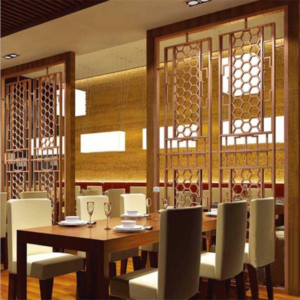 Stainless steel wall panels home screen manufacturers custom color laser cutting partition