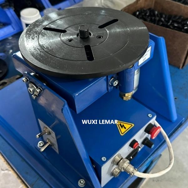 Compact 10KG Rotary Welding Positioner 360 Degree Rotation Tilting Worktable