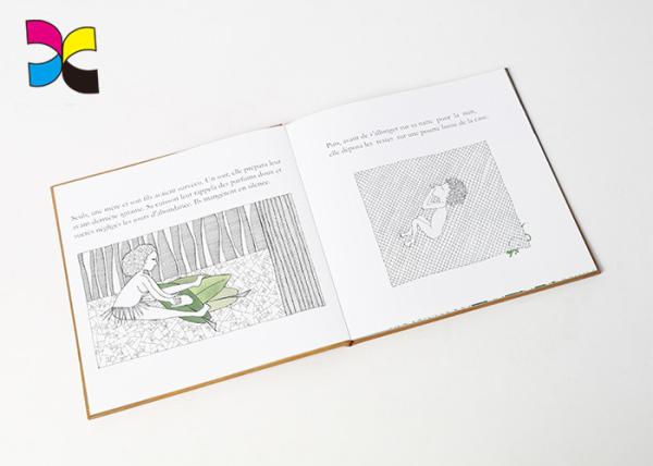 A4 Size Glossy Laminated Hardback Book Printing , UV Finish Chapbook Printing Services