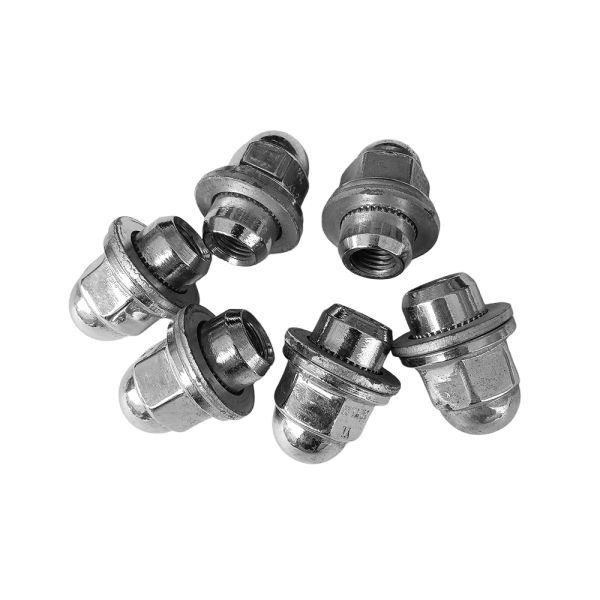 MB455707 Tire Nuts for Mitsubishi V73, V33 and V43 Automotive Tire Nuts Strong and Durable Wheel Nuts