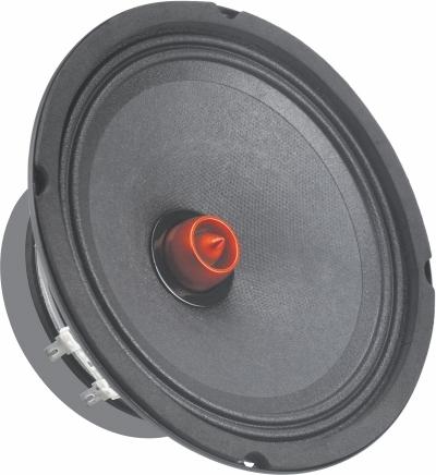 6midrange speaker MC6G2,100wrms, 1'' voice coil, 6 ohms, freq. response: 125-10KHz, Sensitivity: 92.2dB
