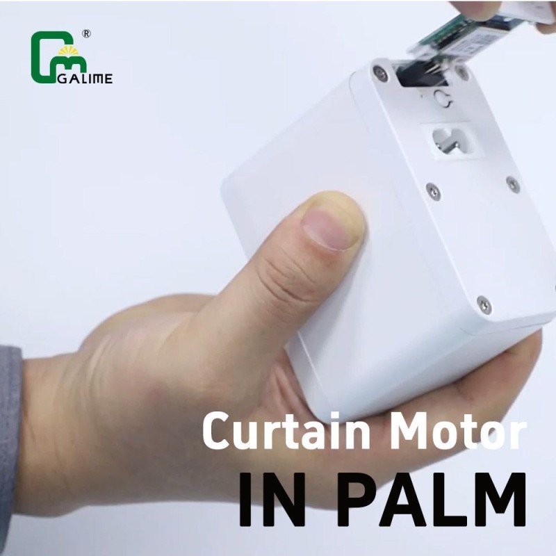 Bluetooth Mesh Motorised Curtain Motor Featuring Hub-Free Setup and Ultra-Quiet Operation