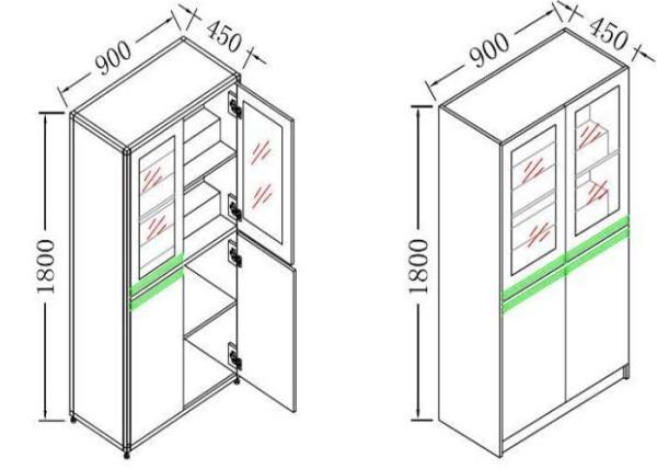 Explosion Proof Laboratory Chemical Storage Cabinets Aluminum / Wood Material