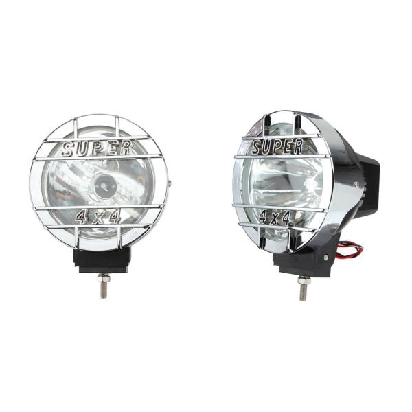 12V / 24V HID Driving Lights 4 X 4 Vehicle Spot Beam 6000K Cold White