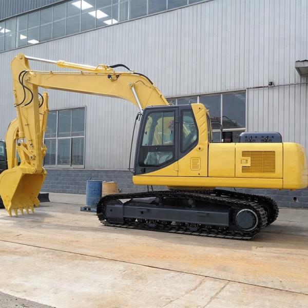 Máquina escavadora de 21 toneladas da maquinaria movente de terra HE210 pesada com condição fechado da cabine/ar