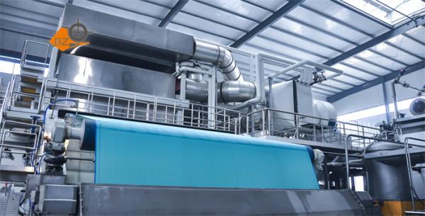 Vacuum Adsorption Tissue Paper Making Machine Toilet Paper Manufacturing Equipment