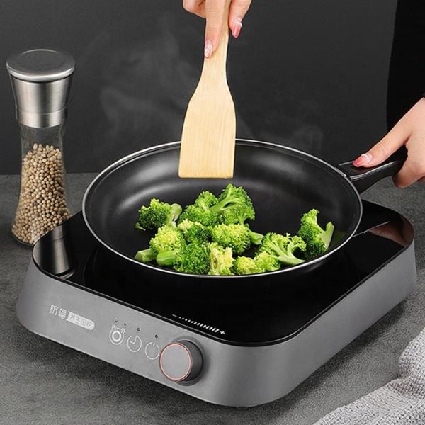 Wholesale TOP Seller 9-Inch Cooking Pot Non Stick Fry Pan Cookware Cast Iron Frying Pans With Anti-Heat Handle