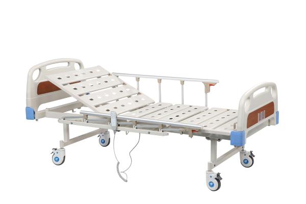 Two functions electric  medical manual equipment healthcare hospital portable bed