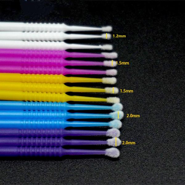 Щетка устранимого аппликатора Microbrush регулярная точная Ultrafine зубоврачебная микро-