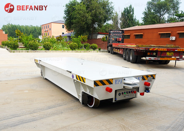 Factory Rail Transfer Battery Powered Cart