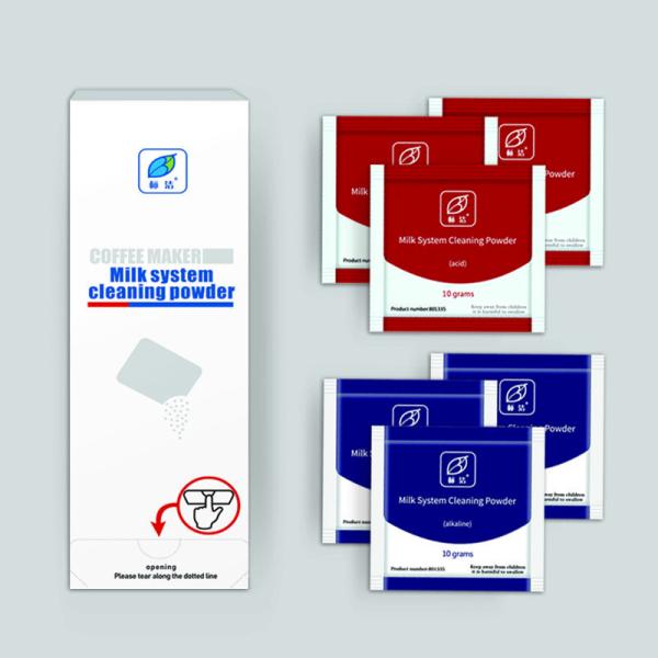 80%-90% Active Ingredient Content Coffee Milk Machine Cleaning Powder for Commercial