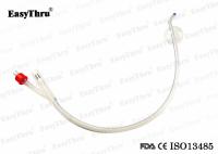 2 Way Balão de silicone Foley Cateter comprimento 400mm Tiemann ponta