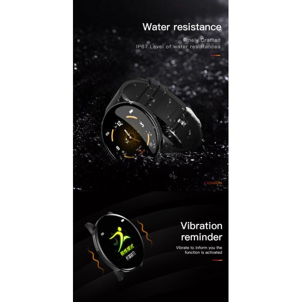 Хронограф отслежывателя сна браслета тренировки здоровья умного дозора T500 W8 V8 водоустойчивый