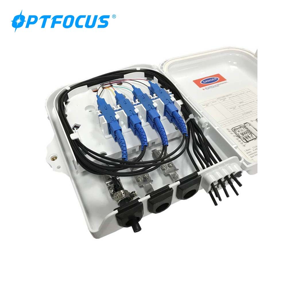IP66 Waterproof 8 SC 1*8 Splitter FTTH Terminal Box