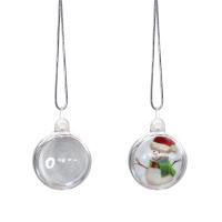 Personalized Blank Sublimation Christmas Ornaments 4.2cm Sublimation Christmas Ball Ornaments
