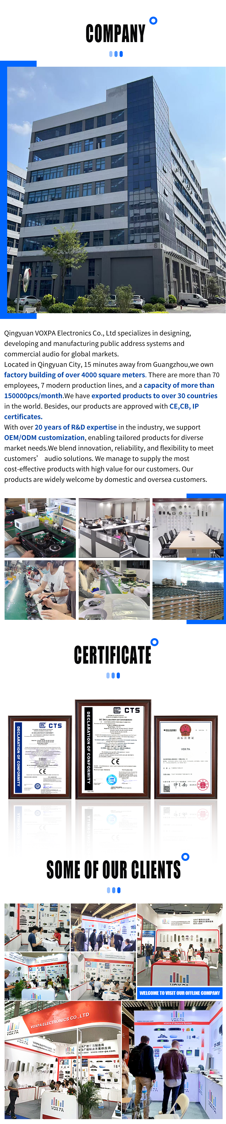 10W 100V 8-inch Ceiling Speaker ABS Plastic PA System Economical Wholesale Price