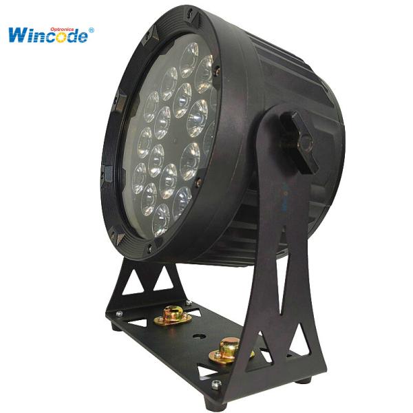 IP65 防水 LED パールアップライト 180W RGBWA+UV 6イン1 DMX-512/RDM 16ビット PWM 1000Hz