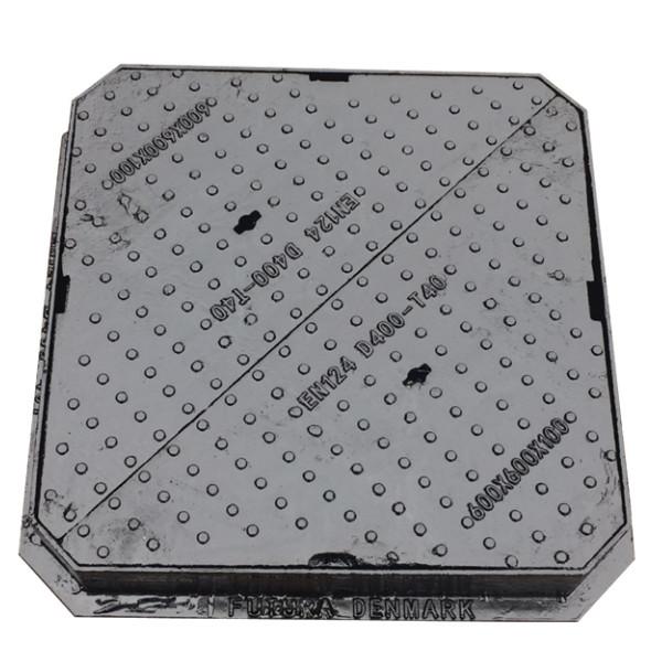 Ferro dútile resistente 800mm da tampa de câmara de visita EN124 das telecomunicações D400
