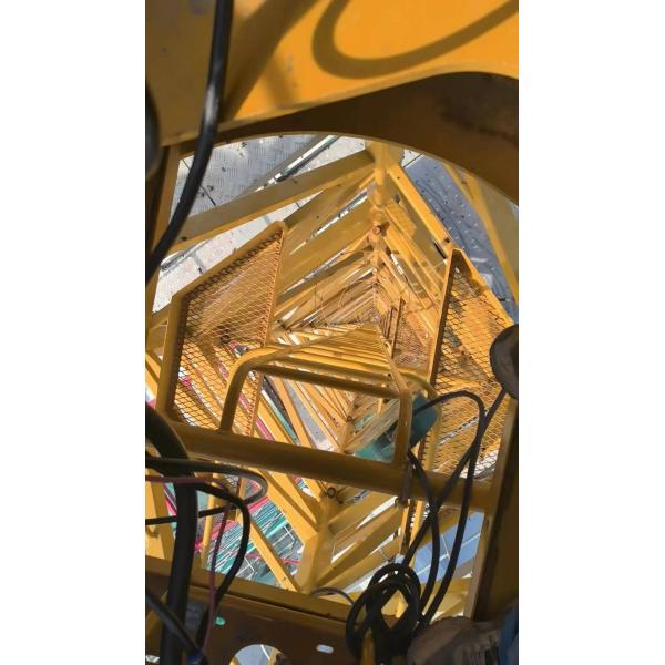 6015 Aplicar XCMG usados torre guindaste com altura independente 45m e 8t capacidade de carga