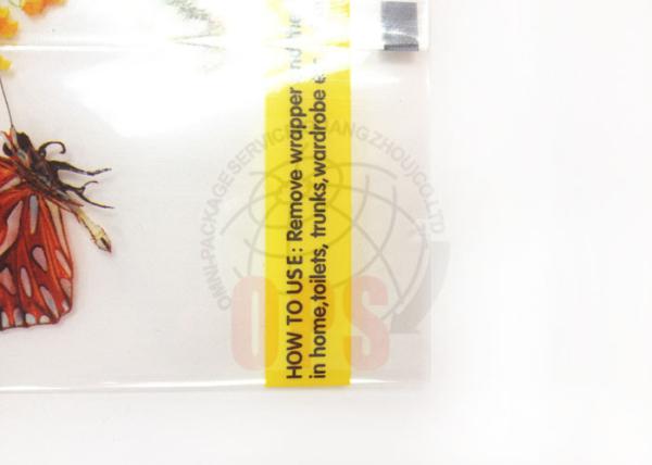 Laminated Colorful Flexible Pouch Packaging For Air Freshener Naphthalene