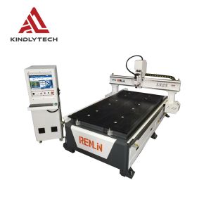 Máquina de gravação de madeira automática 1300x2500mm do código de G