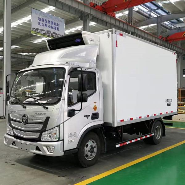 ≤500Nm Maximum Torque Foion 4x2 Fresh Fruit Preservation Refrigerated Vehicle with Euro 3 Emission Standard and Energy