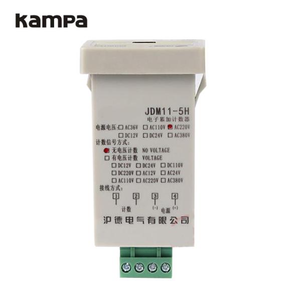 JDM11-5H 5 Digit Display Electronic Counter Relay Count AC220V DC24V DC12V