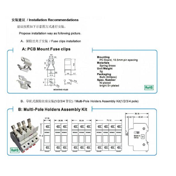 DC 1000V плавкий патрон gPV gG UL 4A CE 10 x 38mm плавкий для панели солнечных батарей и солнечного регулятора