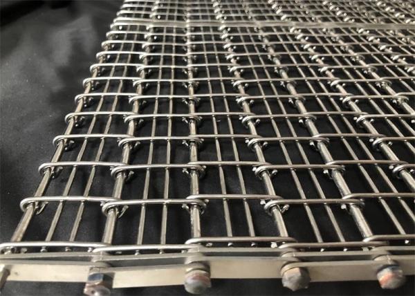 310 Stainless Steel Link Conveyor Belt for Heavy Load