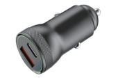 PD QC 20W USB A Car Charger  Car Phone Charger 2 In 1 Travel Fast Charger