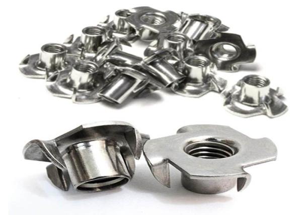 M6 Duplex de aço inoxidável simples SS 2205 4 garra 4 móveis de ponta T-Nut com ponta